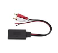 ERYUE Adaptateur de Musique Durable pour, Opération Simple pour Jouer de la Musique sur Téléphone en Voiture, Matériau ABS