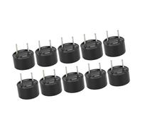 ERYUE Alarme Sonore électromagnétique Active électronique 10 Pièces 9x6mm 9x5.5mm pour Alarme de Copieur D'imprimante D'ordinateur Scène Applicable: Jouets électroniques