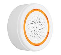 ERYUE Alarme Sonore et Lumineuse Intelligente sans Fil, avec Contrôle APP pour la sécurité Domestique, Alarme Sirène 90dB pour Une Utilisation en Intérieur (#1)