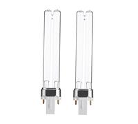 ERYUE Ampoules de Purificateur de Stérilisateur UV Germicides pour Aquarium - Remplacement D'excellente qualité 2 Ampoules Base pour Aquarium - Le Traitement l'eau