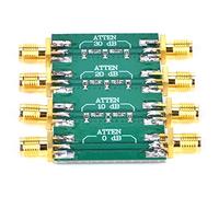 ERYUE Atténuateur Fixe DC-4.0GHz, Atténuateur de Radiofréquence Haute Puissance pour équipement électronique 50Ω SMA Double Tête Femelle