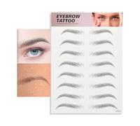 ERYUE Autocollants de Tatouage pour Sourcils, Naturels, Imperméables, Longue Durée, 3D, Semblables à des Cheveux, Outil Maquillage pour Femmes et Hommes (147)