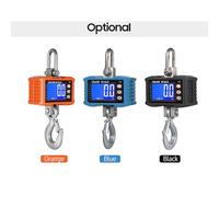 ERYUE Balance Suspendue Numérique, Balance de Grue Portable et Robuste, Rétroéclairage LCD pour les Chantiers de Construction, la Pêche, L'industrie Sidérurgique pour les Travaux