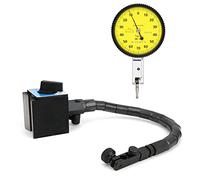 ERYUE Base Magnétique Support Flexible Indicateur de Test Universel Solide Support Magnétique pour Costumes D'alignement Machinistes Métal Argent