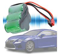 ERYUE Batterie NiMH RX Durable 6V 1600mAh pour Modèle RC, Chargeur Récepteur et Bloc d'alimentation pour Une Réparation Facile, adapté à Les Jouets RC (Forme de caractère)