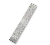 ERYUE billette d'acier,Acier Damas billette en Acier à Motifs Coupe en Acier matériaux de forgeage d'embryons trempés lissés pour Cutter Bricolage matériel Polyvalent