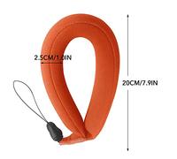 ERYUE Bracelet Flottant pour Appareil Photo, pour la Natation en Apnée, Sangle Flottante Lumineuse Photos D'appareil Sous-marin, Matériau en Néoprène (Bleu)