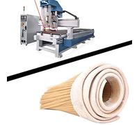 ERYUE Brosse de Couverture de Collecteur Poussière avec Cheveux Haute Résistance, Brosse D'aspirateur 100mm pour Machine à Graver, Nettoyeur 100mm