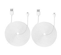 ERYUE Câble de Charge, Câble de Charge extérieur de 9 m / 29,5 Pieds Compatible avec eufyCam 2C et 2C Pro Uniquement Câble de Charge de caméra étanche sans encombrement