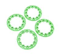ERYUE Cache de Protection de Moyeu ATV, Protection 6 Pouces (Green) | Plastique ABS durable, ajoute du style et de la protection, compatible avec les karts, installation simple