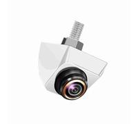 ERYUE Caméra de Recul/Vue Avant pour Voiture, Grand Angle 170° Fisheye 1080P, Vision Nocturne, Caméra de Recul pour Voitures, SUV, Camions, étanche IP68, ABS Blanc (Blanc)