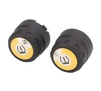 ERYUE Capteur TPMS Externe Système de Surveillance de la Pression des Pneus Moto sans Fil avec Alarme Fuite D'air pour Pneu Moto, Alarme Température Pression en Temps Réel, 2 Capteurs