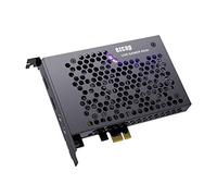 ERYUE Carte de Vidéo Ezcap324B Live Gamer 4K pour Systèmes de Jeu et Caméscopes, Enregistrement et Diffusion en HD 1080p 1440p pour Le Streaming Jeux, Enseignement à Distance, Facile à Utiliser,