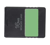 ERYUE Carte Mémoire FMCB Noire pour Slim Série SPCH-7/9xxxx, Carte Mémoire de Console de Données Jeu Durable pour une Insertion Facile, Compatible avec Toutes les Régions (16 Mo)