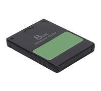 ERYUE Carte Mémoire FMCB Noire pour Slim Série SPCH-7/9xxxx, Carte Mémoire de Console de Données Jeu Durable pour une Insertion Facile, Compatible avec Toutes les Régions (8 Mo)