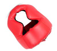 ERYUE Casque de Kickboxing avec Rembourrage en Mousse épaisse pour Entraînement MMA - Casque de Kickboxing Noir/Bleu/Rouge pour Adultes/Enfants - Couvre-Chef Boxe en Cuir PU Arts Martiaux, Fermeture