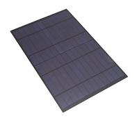 ERYUE Chargeur de Panneau Solaire Polycristallin Efficace 6 V 10 W pour Camping Randonnée, Plaque de Chargeur Solaire Portable pour Projets Bricolage, Panneau Extérieur Lampe Pelouse, Applique Murale