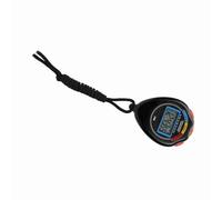 ERYUE Chronomètre D'athlétisme Professionnel, Minuterie de Course électronique Multifonctionnelle pour la Course/Natation, Longue Durée de Service et adapté à L'école/réunion Sportive Gym (Noir)