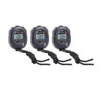 ERYUE Chronomètre de Sport Minuterie Haute Précision étanche 3 Pièces Chronomètre de Sport pour la Course à Pied Natation Basket-Ball Compétition D'arbitre