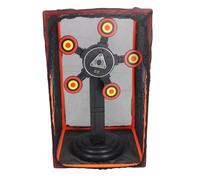 ERYUE Cible de Notation électronique Rotative à Réinitialisation Automatique, Effet Sonore pour L'entraînement des Enfants, Cible Mobile à 360 Degrés pour la Compétition - Matériau ABS