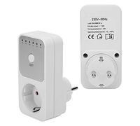 ERYUE Compte à Rebours Enfichable pour L'éclairage Domestique et le Contrôle des Appareils, Offre des Paramètres Minuterie et une Alimentation électrique Personnalisables pour Garantir l'efficacité