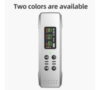 ERYUE Compteur Geiger Portable Détecteur de Rayonnement Efficace écran TFT 0,96 Pouces pour Tests Environnementaux Testeur de Rayonnement Nucléaire ABS Blanc (Blanc)