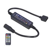 ERYUE Contrôleur de Température de Couleur LED, Mini Variateur RF pour Table TV, Salle Bains, Plastique Domestique CCT/RGB