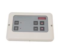 ERYUE Contrôleur de Température de Sauna, Panneau Numérique, Fonctionnement Pratique, Support Mural pour Le Contrôle la Température la Pièce Sauna pour Maison (Blanc)