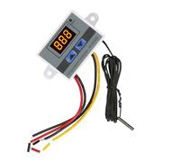 ERYUE Contrôleur de Température électronique Module de Thermostat D'affichage à LED Haute qualité pour Réfrigérateur -50 ~ 110 ℃ pour Aquarium D'incubation Germination Semis (Blanc #-2)