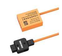 ERYUE Coupleur de Batterie Factice NP-W126 avec Câble D'alimentation D-Tap pour Caméras X-Pro3 X-E3 X-A2, Source D'alimentation Pratique pour la Diffusion en Direct