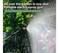 ERYUE de Pulvérisation de Tuyau D'eau en Acier Inoxydable avec Affichage Puissance pour Paniers Suspendus et Arbustes, D'arrosage électrique Jardin avec Batterie Rechargeable (#2)