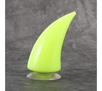ERYUE Devil Demon Horn avec des Accessoires de Décoration de Casque de Moto Sucker, Rouge, Noir, Orange pour Hommes Femmes Enfants (Vert)