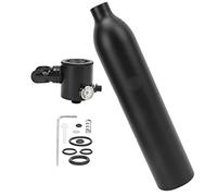 ERYUE DIDEEP Bouteille D'oxygène de Plongée Légère, Reniflard pour la Plongée, avec Régulateur de Reniflard sous-Marin, pour Débutants et Adultes, Alliage D'aluminium Aviation 0,5 L (Bouteille