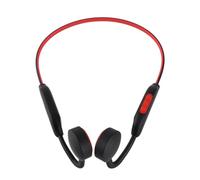 ERYUE Écouteurs à Conduction Osseuse IPX6, Résistants à l'eau et la Transpiration, écouteurs 5.3 pour Le Sport, Les Exercices en Plein Air, Noir et Rouge