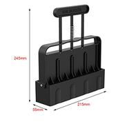 ERYUE Fabricant de Blocs de Sol Portatifs, Outil Réutilisable Blocage Sol en ABS pour Semis, Outils Jardin, Gagnez du Temps avec Blocs Rapides 50 X 50 Mm, Minimisez Les Dommages aux Racines,