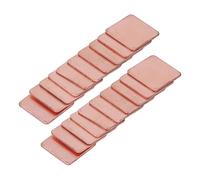 ERYUE Feuille de Dissipateur de Chaleur CPU GPU Robuste, Cale en Cuivre pour Carte Graphique, 20 Pièces pour RAM VGA (1,2 mm)