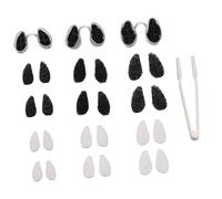 ERYUE Filtres Nasaux Mini-HEPA à Double Conservation, Charbon Actif et Filtre électrostatique pour une qualité D'air élevée. Matériau de qualité Alimentaire, Facile à Transporter, adapté aux Gaz