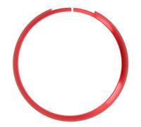 ERYUE Garniture D'anneau de clé Télécommande de Rechange pour MINI R55 R56 R57 R58 R59 R60, Compatible avec S One Countryman Clubman Coupé Roadster (Rouge)