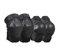 ERYUE genouillères, 1 Paire de vélo genouillère et coudières gardes vélo VTT vélo Moto équitation Support de Genou Protections protecteurs gardes Sports de Plein air vélo Genou Protecteur