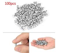 ERYUE Goujon de Vis à Neige Antidérapant, Vis de Pneu Haute qualité pour Voiture Moto 100 Pièces