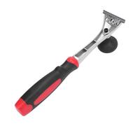 ERYUE Grattoir à Peinture en Carbure, Poignée Ergonomique Robuste, Dissolvant de Peinture Antidérapant pour Vernis, Résine, Glaçage Sec, Mastic, Rayures pour le Travail du Bois, Grattage de Sol, 1 X