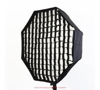 ERYUE Grille de Boîte à Lumière Octogonale pour Photographie de 80 Cm - Grille en Nid d'abeille Noire pour la Prise Photos Professionnelle, Idéale Les Portraits et la Photographie Produits