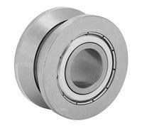 ERYUE Guide de Rouleau de Chenille à Rainure en V, Roulement à Billes scellé - LV202-41ZZ Durable Haute qualité pour équipement Lourd, Machines Textiles, Machines-outils