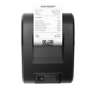 ERYUE Imprimante de Reçus de Bureau USB 58 Mm avec Haute Définition Idéale pour Les Supermarchés, Vitesse 60 Mm/s, Prise en Charge des Commandes ESC/POS pour Les Magasins Détail (Prise UE)