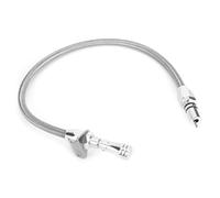 ERYUE Jauge de Précision en Acier Inoxydable, pour GM TH350 Tranny Trans avec Boîtier tressé en Acier Inoxydable