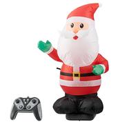 ERYUE Jouets d'animaux Gonflables Télécommandés, Son et Lumière Interactifs, Gonflage en Un pour la Décoration de Noël, Utilisation Intérieure et Extérieure avec Animaux Télécommandés (Blanc)