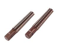 ERYUE Kit D'alésoir Conique Morse avec Tige Droite pour un Travail à Haute efficacité dans L'usinage des Métaux, Ensemble de 2 Pièces (MT4# Charnière grossière + charnière fine)