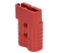 ERYUE Kit de Connecteur Rapide de Batterie Bipolaire 350A avec Bornes Plaquées Argent pour Chariot élévateur Voiture-conception Portable (Rouge)