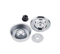 ERYUE Kit de Plaque de Rondelle D'adaptateur Lame Premium, Accessoire Tondeuse Solide et Résistant à l'abrasion pour FS120 FS200 FS250, 279g, Installation Facile