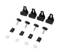 ERYUE Kit D'écrous de Fixation Haute Résistance pour Sac de Selle, 16 Pièces, Boulons Antivol, pour FLT FLHT FLHTCU FLHRC, Matériel Montage, Jeu D'écrous Boulons Sécuriser les Voyageurs en Moto